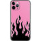 Pink Flames iPhone 11 Pro Skin